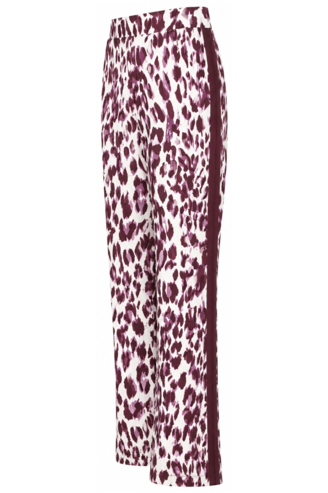 Zoso bordeaux dames broek | Zijaanzicht