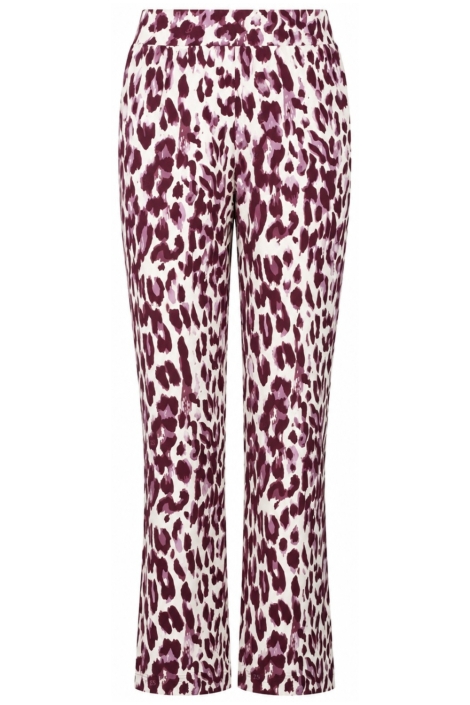 Zoso bordeaux dames broek | Achteraanzicht