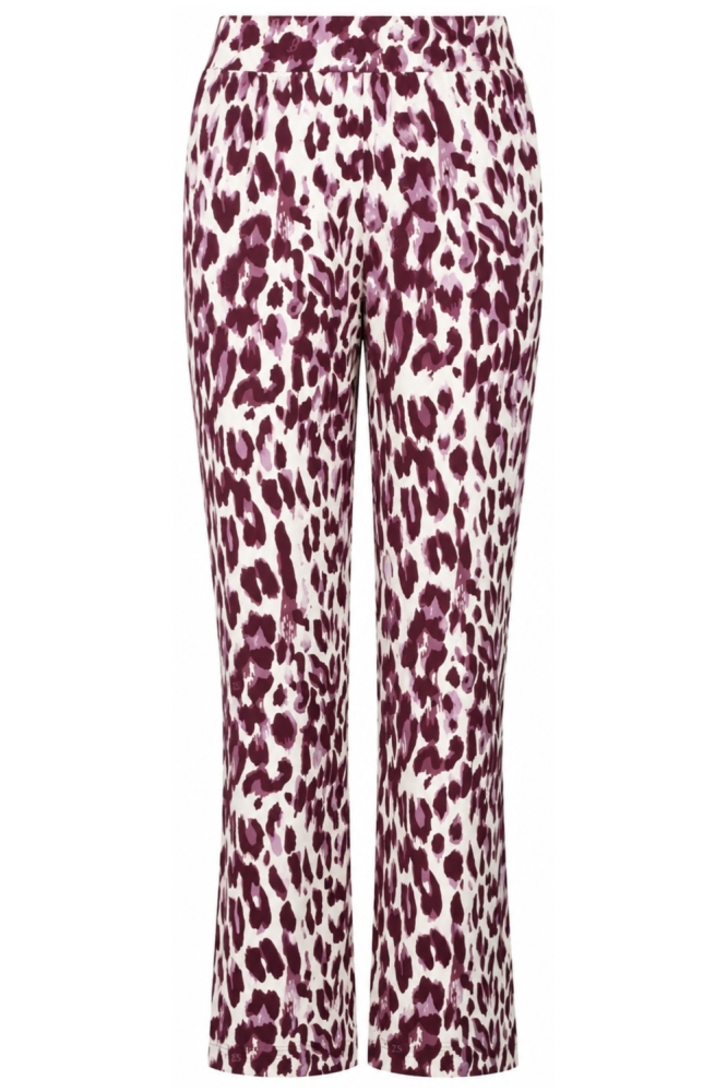 Zoso bordeaux dames broek | Achteraanzicht