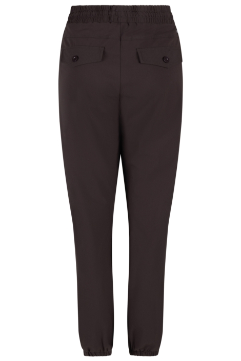 Zoso bruine dames broek | Achteraanzicht