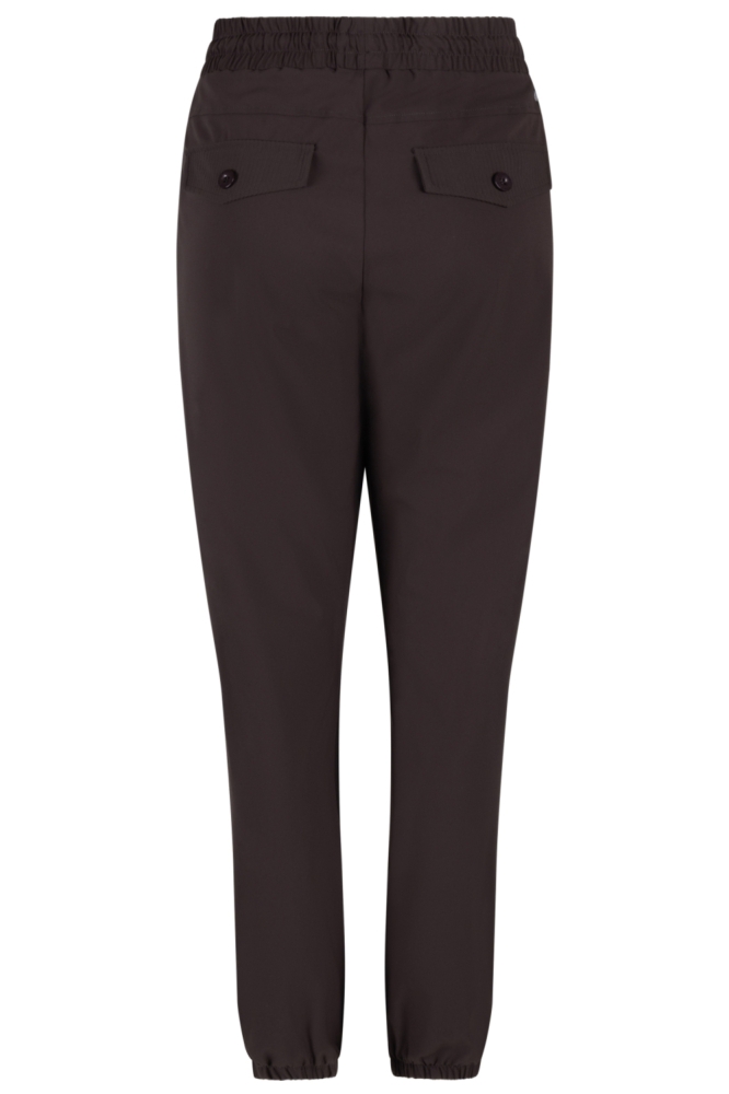 Zoso bruine dames broek | Achteraanzicht