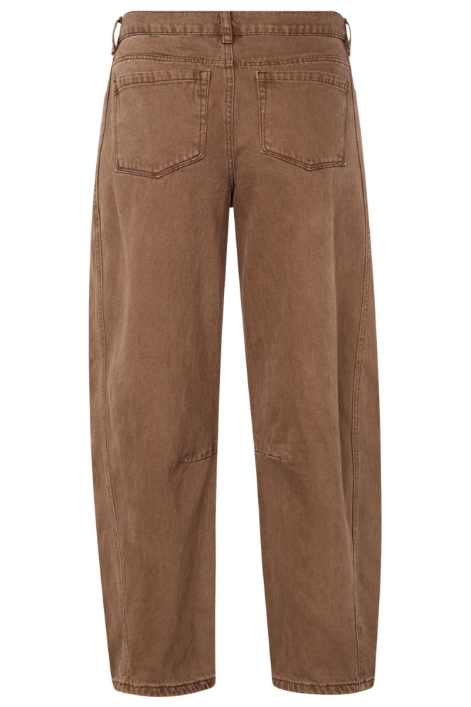 SisterS point bruine dames jeans | Achteraanzicht