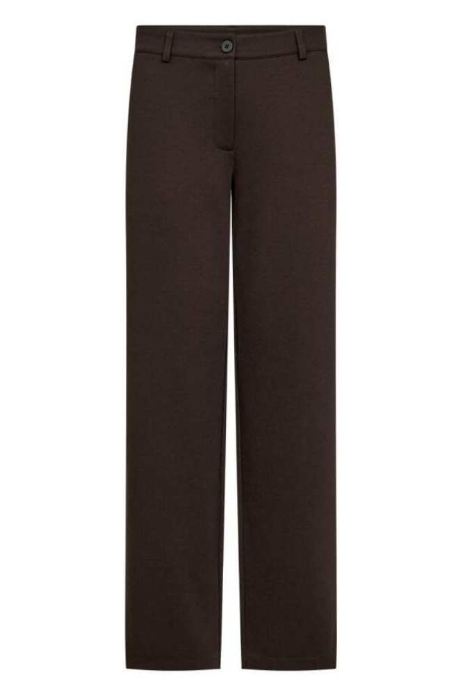 Freequent bruine dames broek | Vooraanzicht