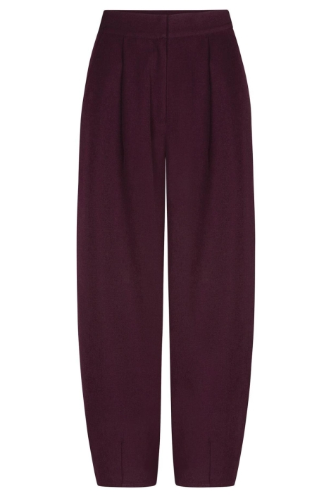Ydence bordeaux dames broek | Vooraanzicht