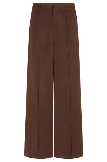 Ydence Broek PANTS GENEVE FS2608 DARK BROWN