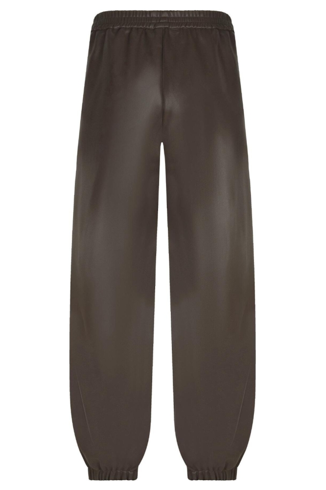 Ydence bruine dames broek | Achteraanzicht