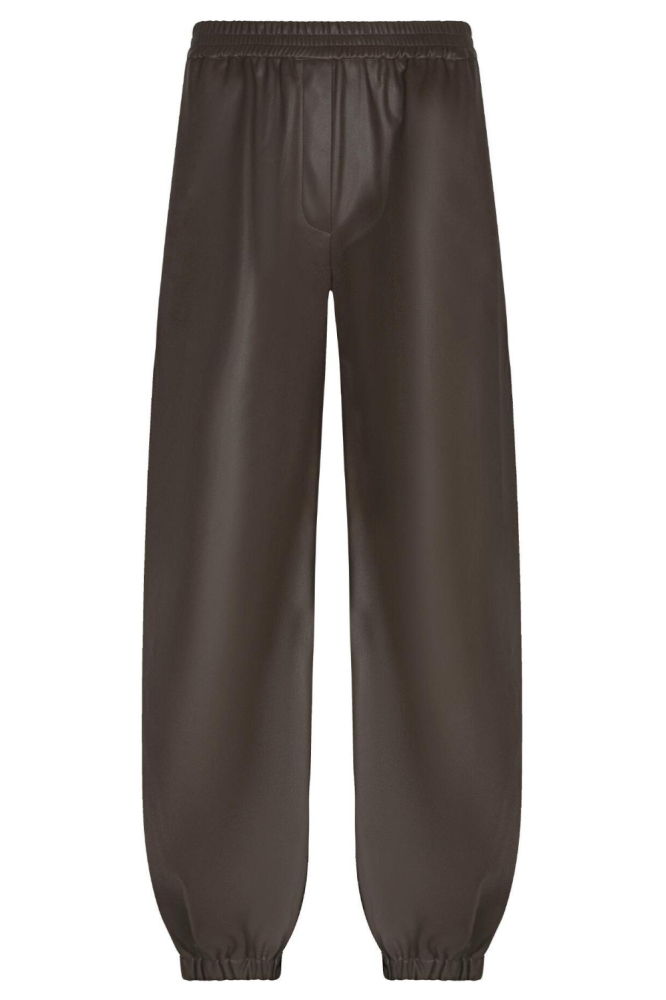 Ydence bruine dames broek | Vooraanzicht