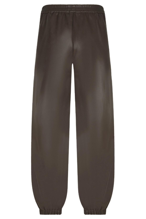 Ydence bruine dames broek | Achteraanzicht