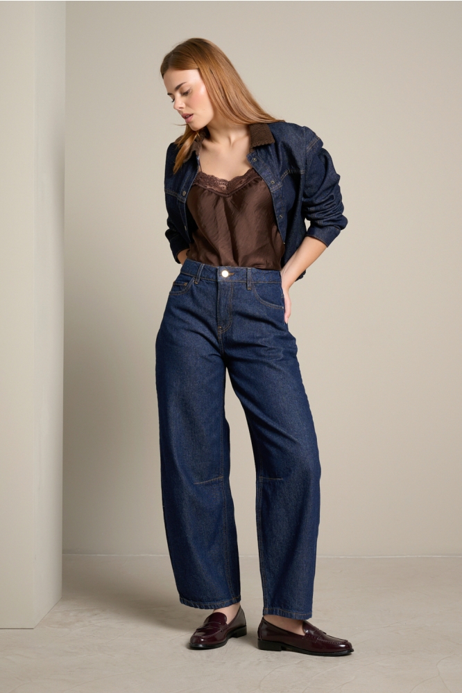 LolaLiza blauwe dames jeans | Model