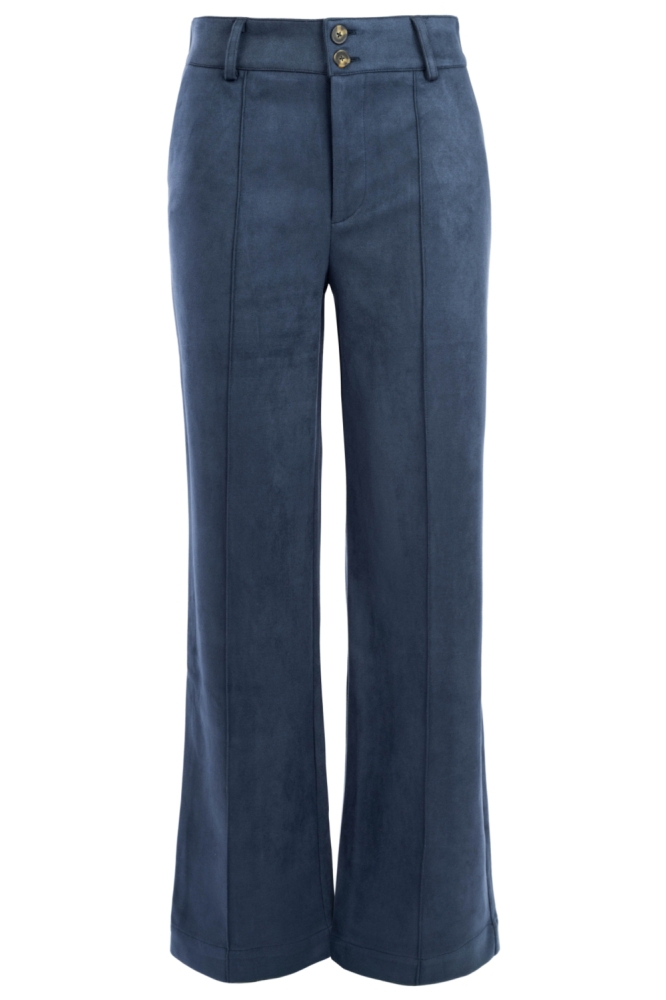 NED blauwe dames broek | Vooraanzicht