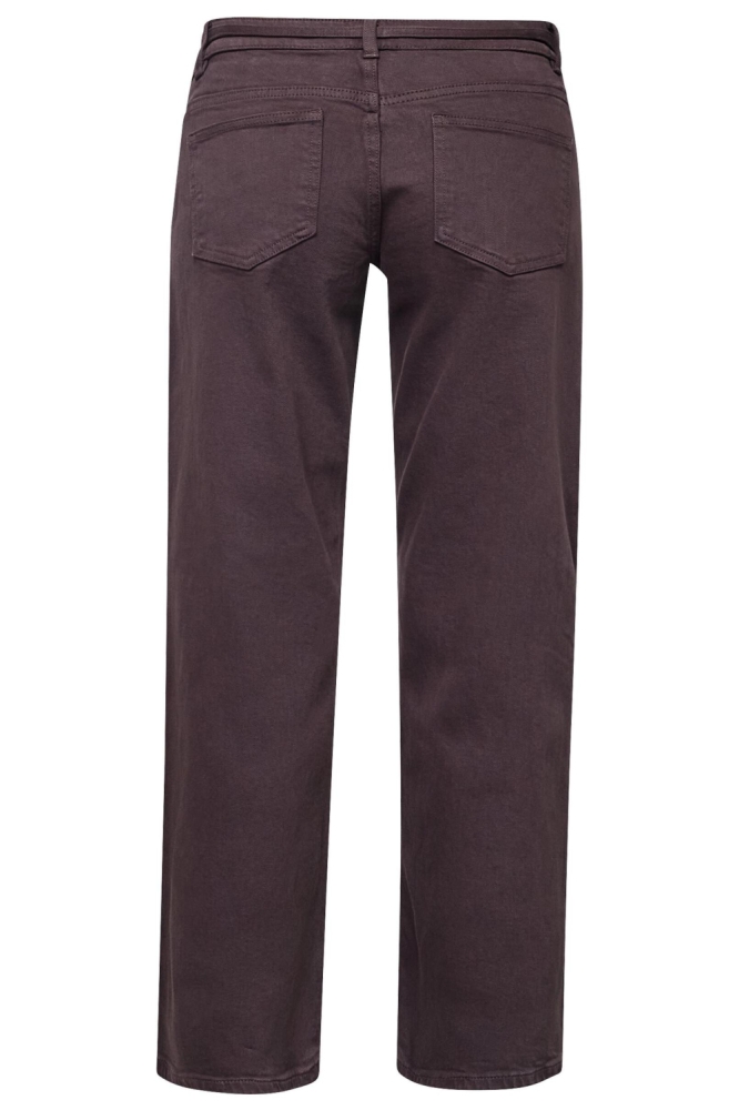 SisterS point bruine dames jeans | Achteraanzicht