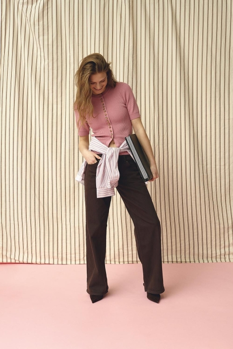 SisterS point bruine dames jeans | Sfeerbeeld, In situatie