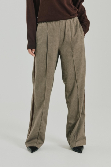 Freequent Broek FQSOFY PANTS 211984 MOLE w. DESERT TAUPE