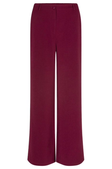 Ydence bordeaux dames broek | Vooraanzicht