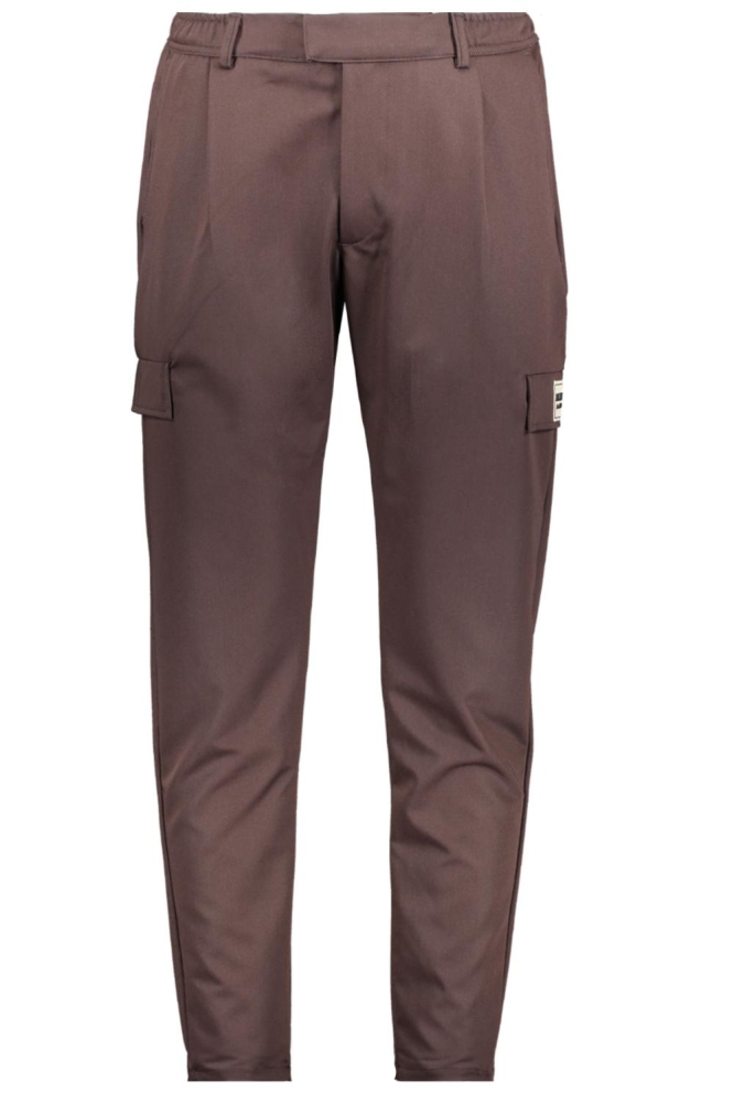 Malelions bruine heren broek | Vooraanzicht