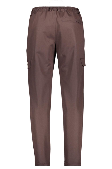 Malelions bruine heren broek | Achteraanzicht