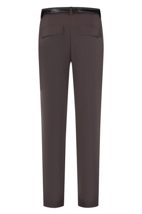 Lady Day bruine dames broek | Achteraanzicht