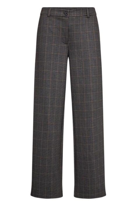 Freequent taupe dames broek | Vooraanzicht