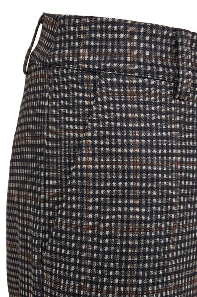 Freequent taupe dames broek | Close up
