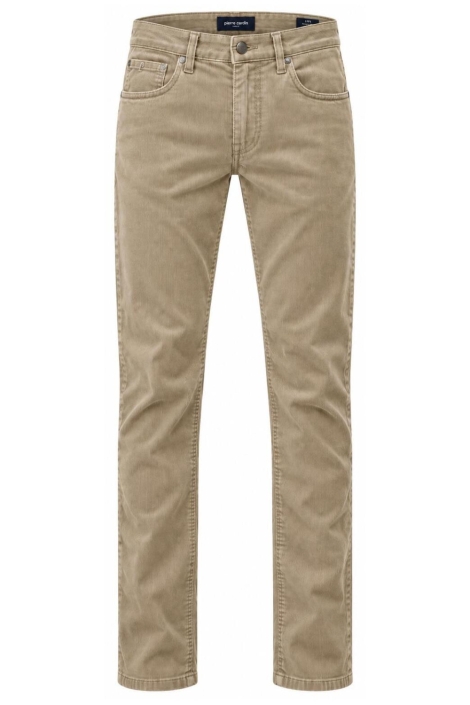 Pierre Cardin beige heren broek | Vooraanzicht