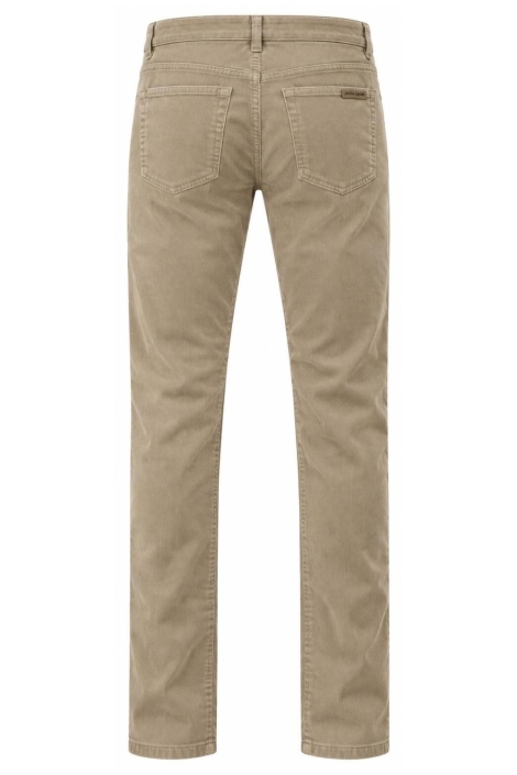 Pierre Cardin beige heren broek | Achteraanzicht