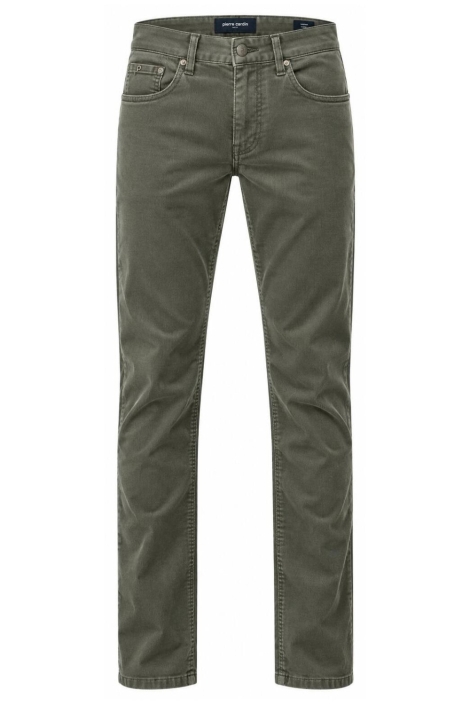 Pierre Cardin groene heren broek | Vooraanzicht