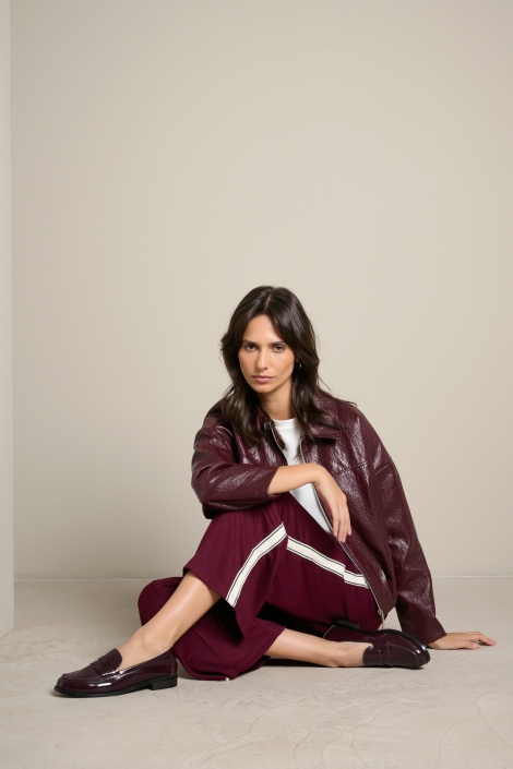LolaLiza bordeaux dames broek | Model