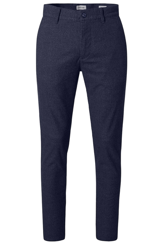 Pierre Cardin blauwe heren broek | Vooraanzicht