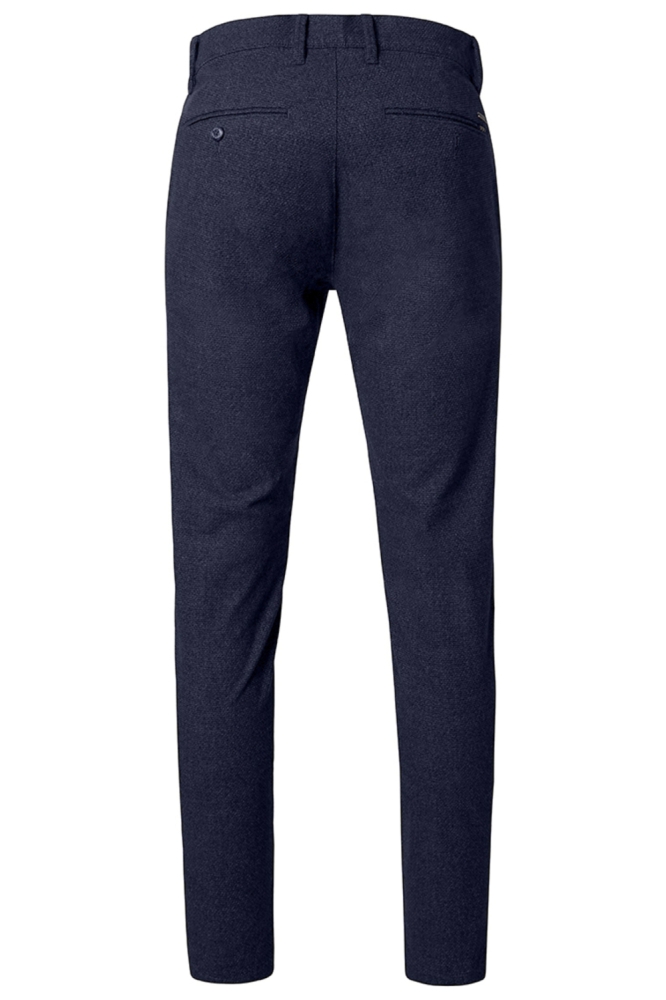 Pierre Cardin blauwe heren broek | Achteraanzicht