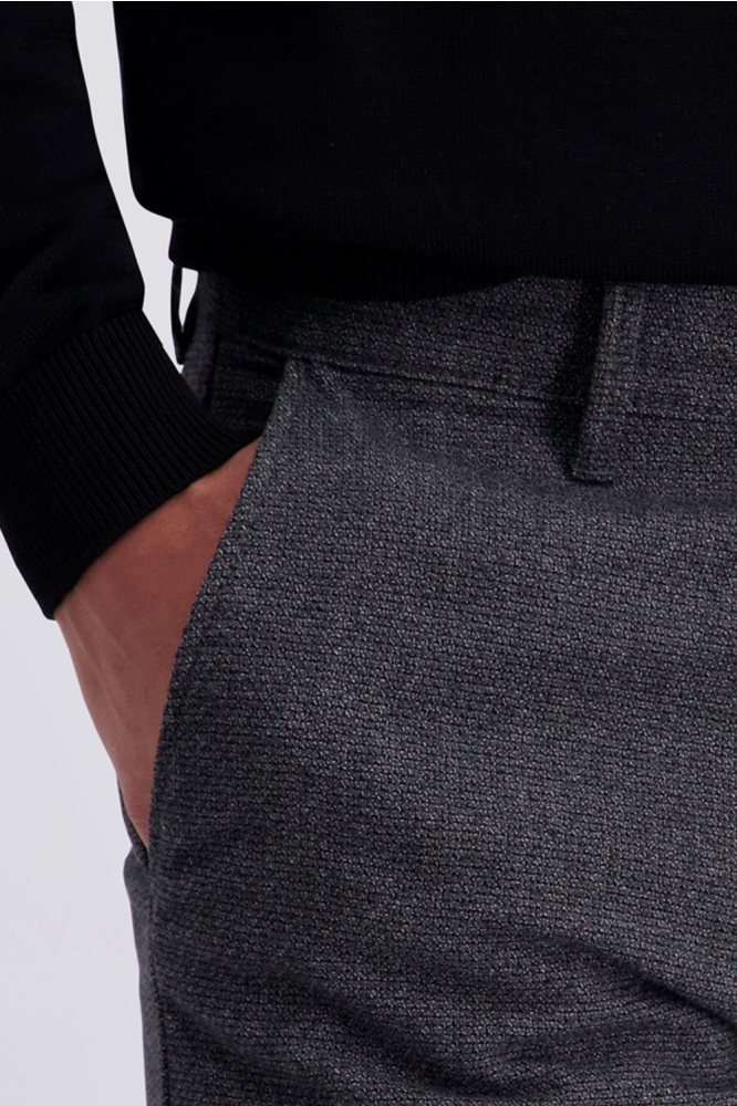 Pierre Cardin blauwe heren broek | Close up