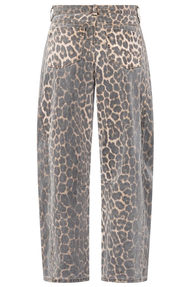 SisterS point bruine dames jeans | Achteraanzicht