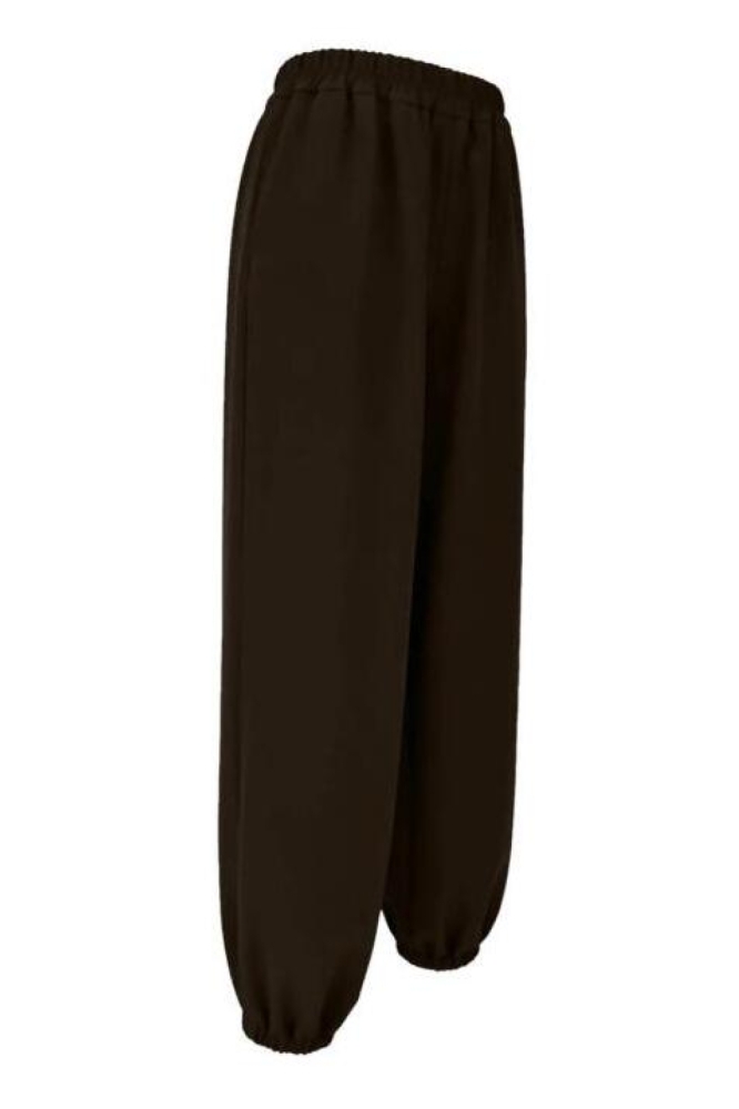 FOS Amsterdam bruine dames broek | Zijaanzicht