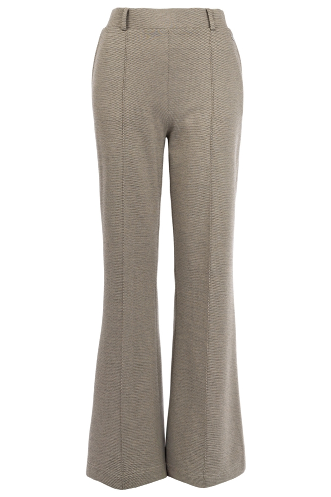 TQ Amsterdam beige dames broek | Vooraanzicht