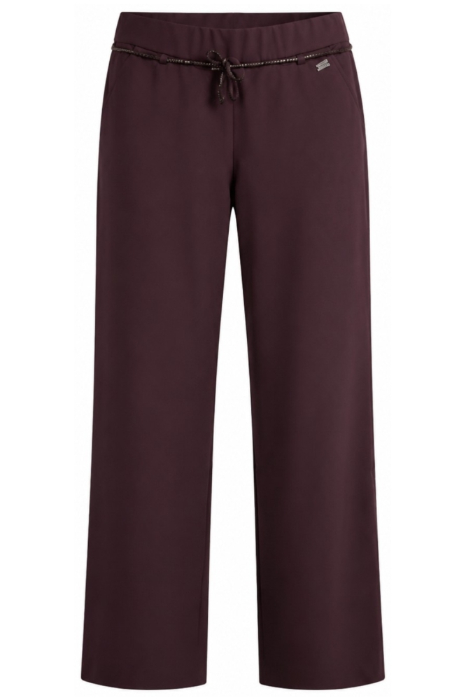 TQ Amsterdam bordeaux dames broek | Vooraanzicht
