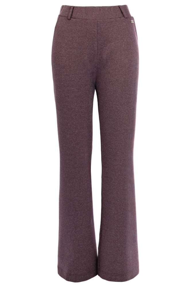 TQ Amsterdam bordeaux dames broek | Vooraanzicht