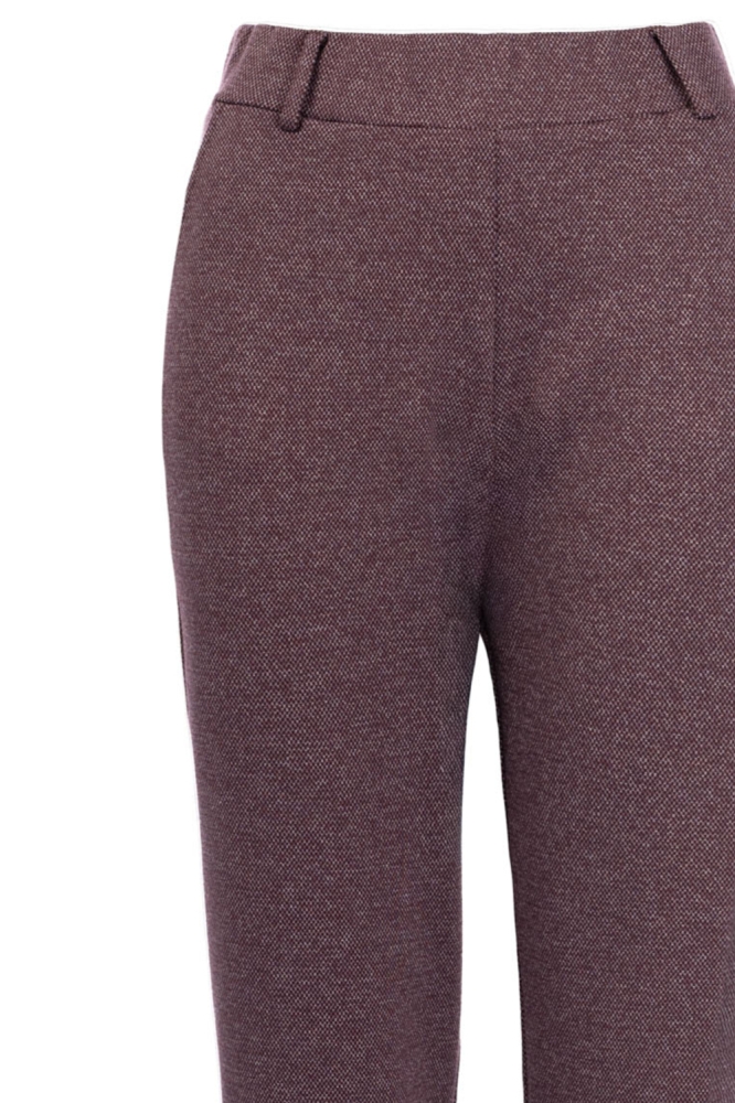 TQ Amsterdam bordeaux dames broek | Close up