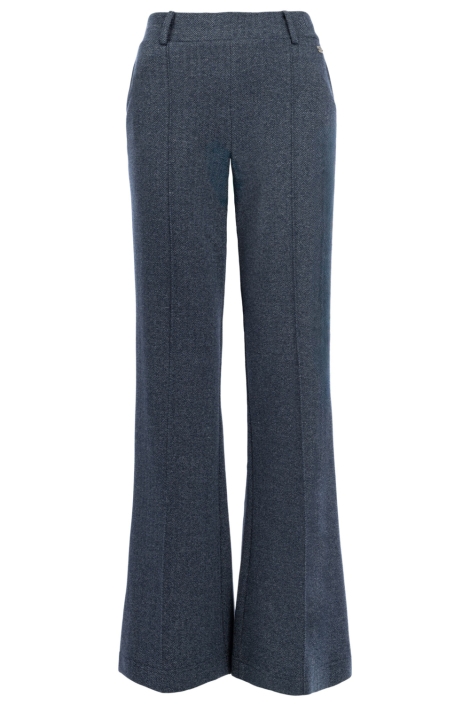 TQ Amsterdam blauwe dames broek | Vooraanzicht