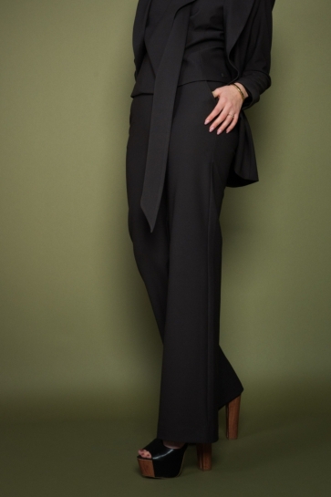 TQ Amsterdam Broek ROMET SOFT TEXTURED 26FW 00TQ214BL After Dark
