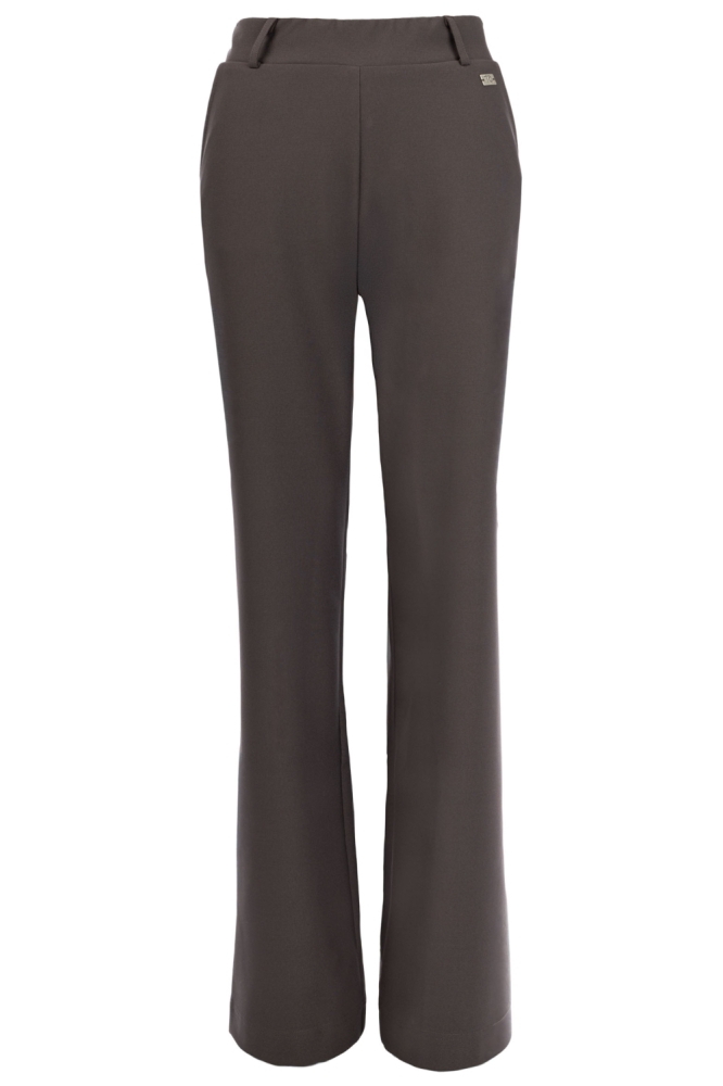 TQ Amsterdam bruine dames broek | Vooraanzicht