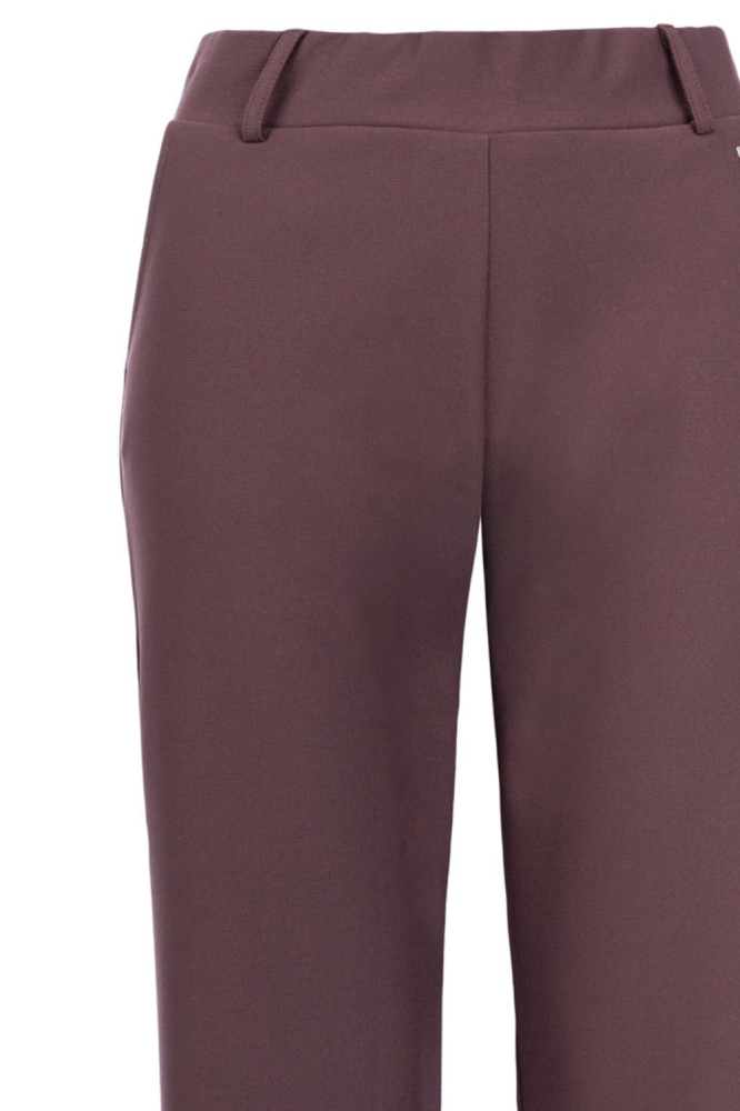 TQ Amsterdam bordeaux dames broek | Close up