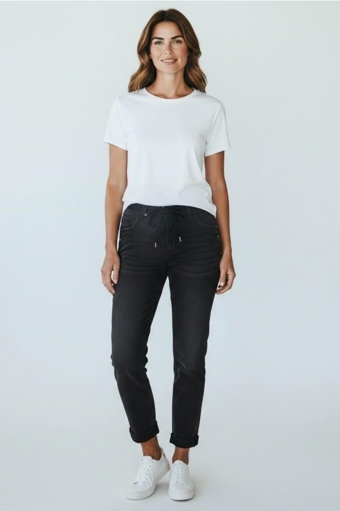 Geisha zwarte dames jeans | Model