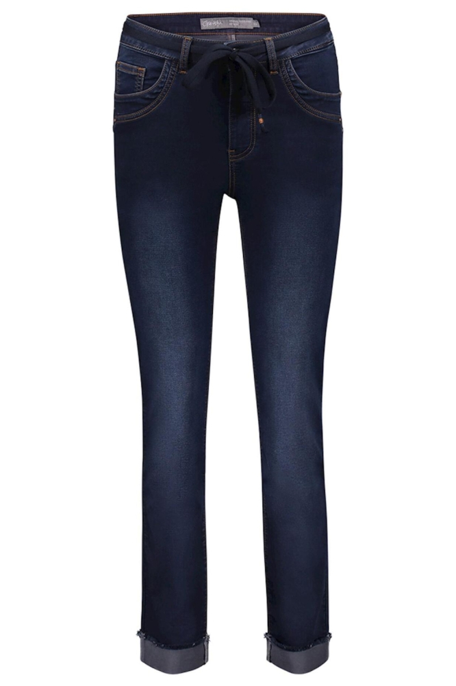 Geisha blauwe dames jeans | Vooraanzicht