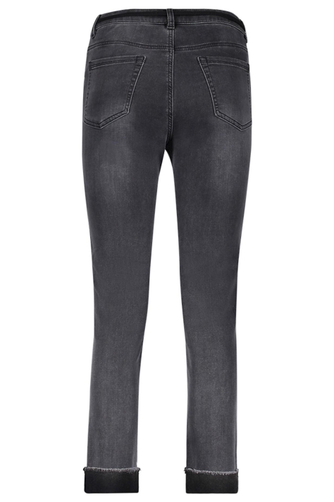 Geisha zwarte dames jeans | Achteraanzicht