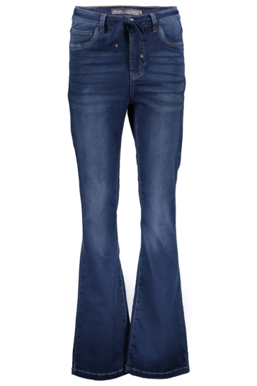 Geisha jeans flair Blauw