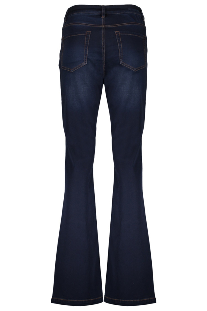 Geisha blauwe dames jeans | Achteraanzicht
