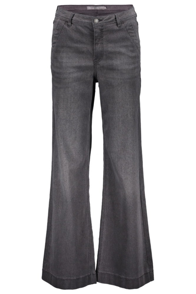 Geisha grijze dames jeans | Vooraanzicht