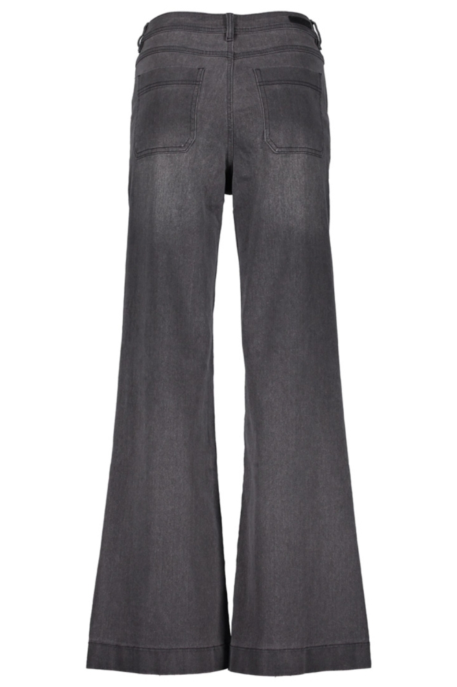 Geisha grijze dames jeans | Achteraanzicht