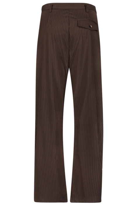 Geisha bruine dames broek | Achteraanzicht