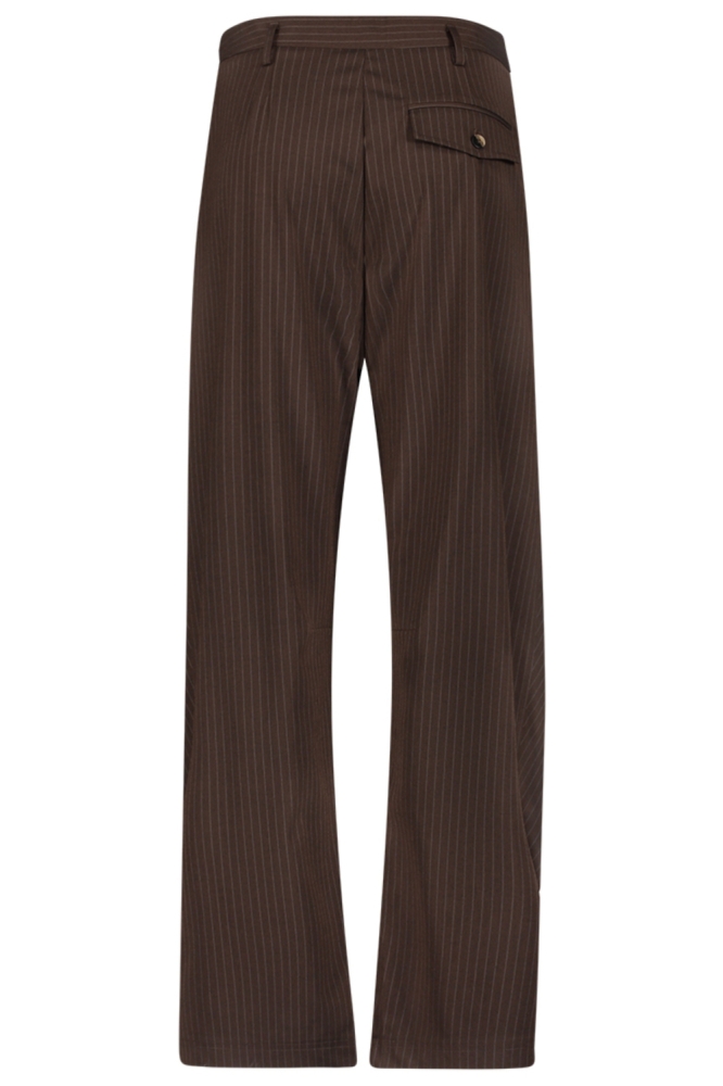 Geisha bruine dames broek | Achteraanzicht