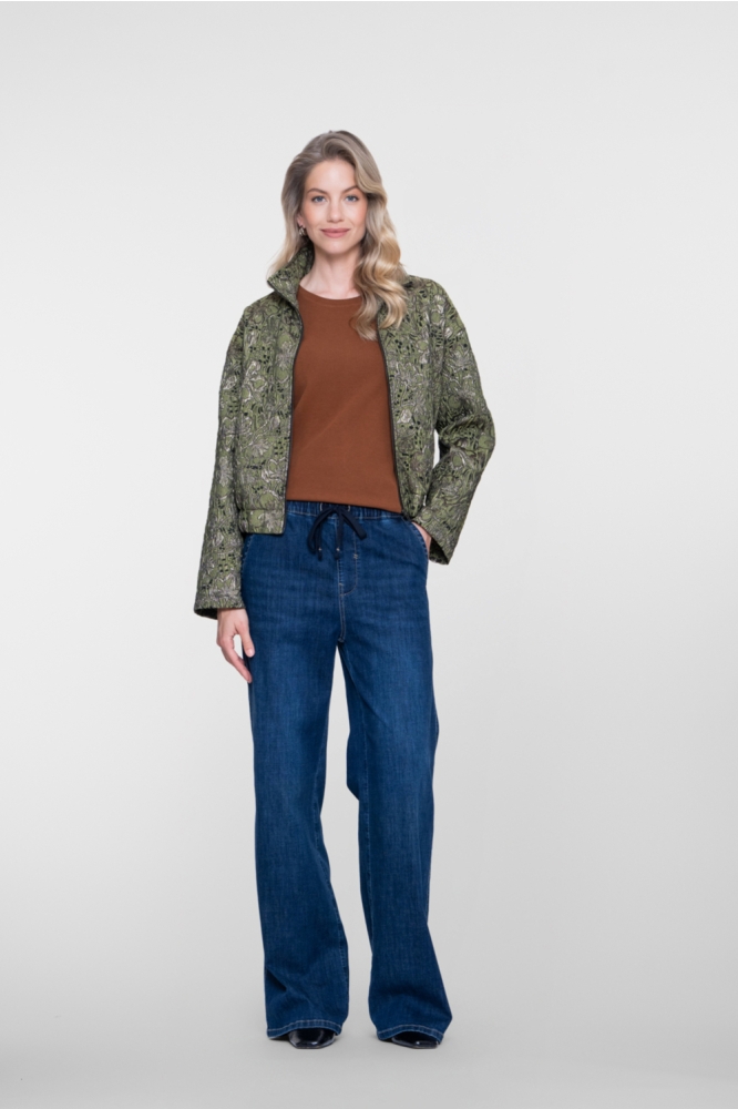 Geisha blauwe dames jeans | Model
